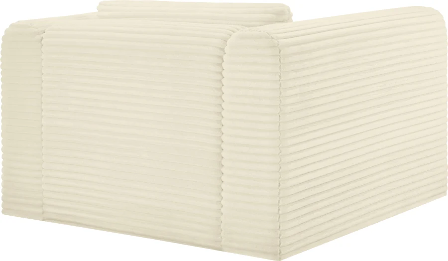 Shaggy Corduroy Performance Fabric Upholstered Accent Chair - Image 17