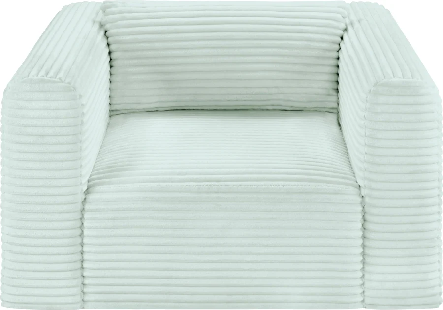 Shaggy Corduroy Performance Fabric Upholstered Accent Chair - Image 25