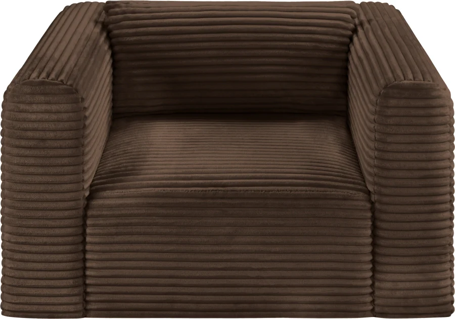 Shaggy Corduroy Performance Fabric Upholstered Accent Chair - Image 35