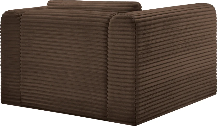 Shaggy Corduroy Performance Fabric Upholstered Accent Chair - Image 36
