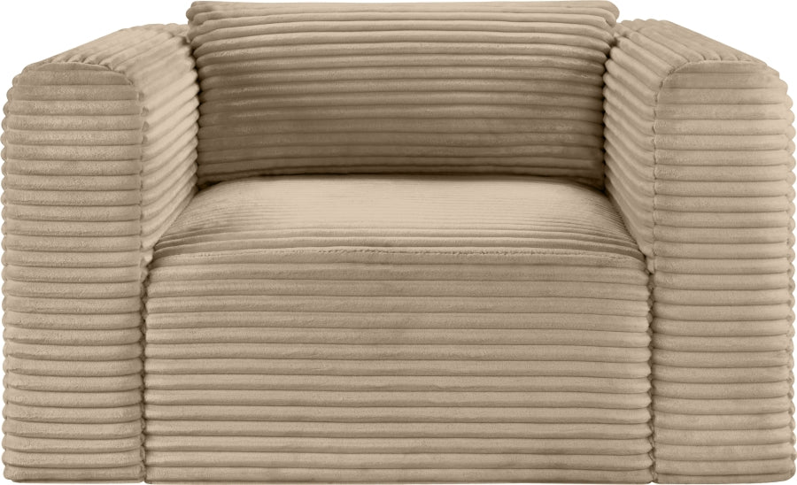 Shaggy Corduroy Performance Fabric Upholstered Accent Chair - Image 41