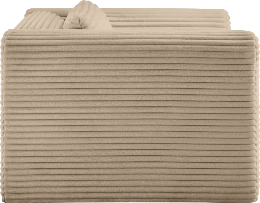 Shaggy Corduroy Performance Fabric Upholstered Accent Chair - Image 42