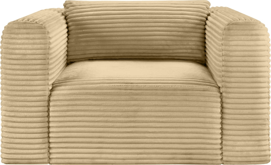 Shaggy Corduroy Performance Fabric Upholstered Accent Chair - Image 51