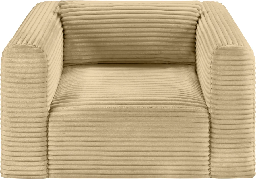 Shaggy Corduroy Performance Fabric Upholstered Accent Chair - Image 54