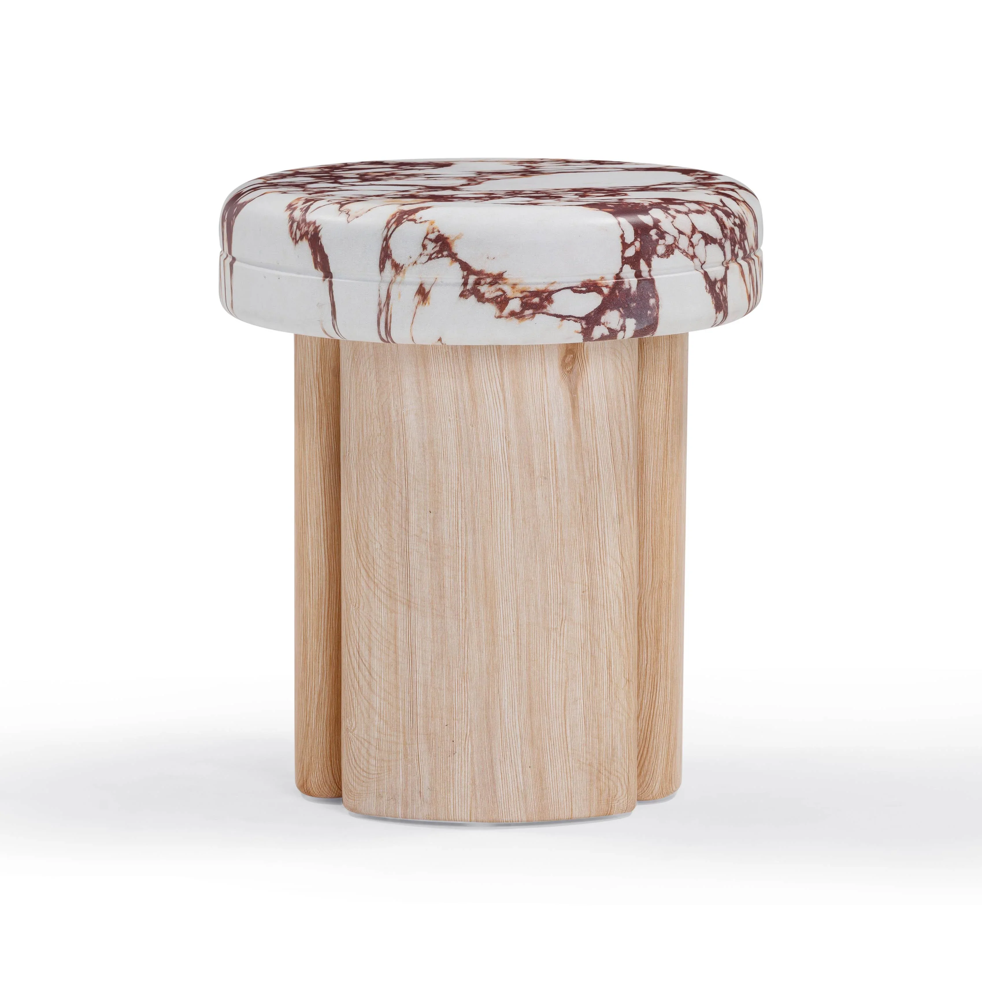 Sheila Textured Concrete Indoor / Outdoor Side Table - Image 12