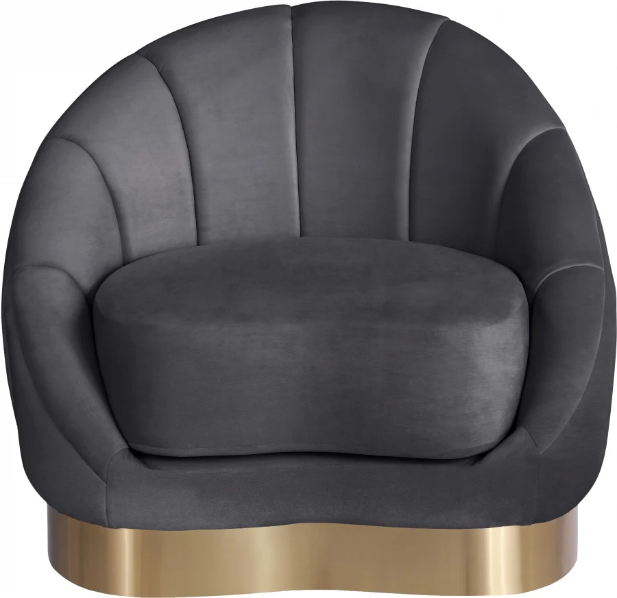 Shelly Velvet Upholstered Chair - Image 14