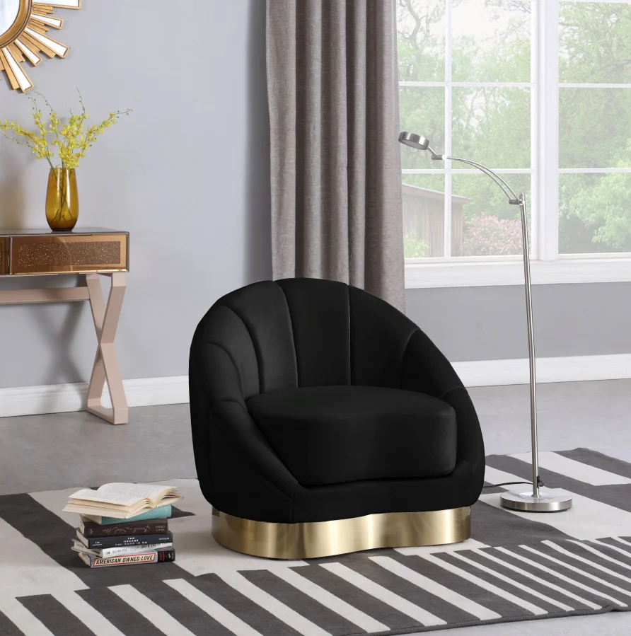 Shelly Velvet Upholstered Chair - Image 2