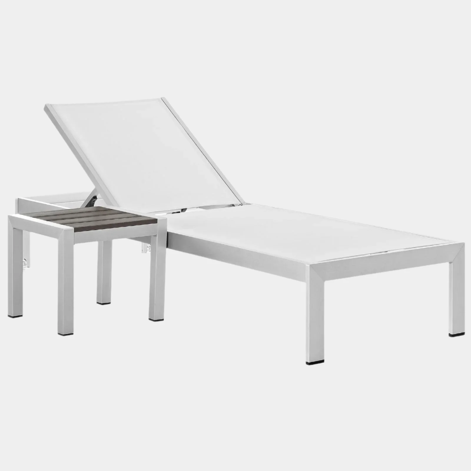 Shore 2 Piece Outdoor Patio Aluminum Set - Image 13