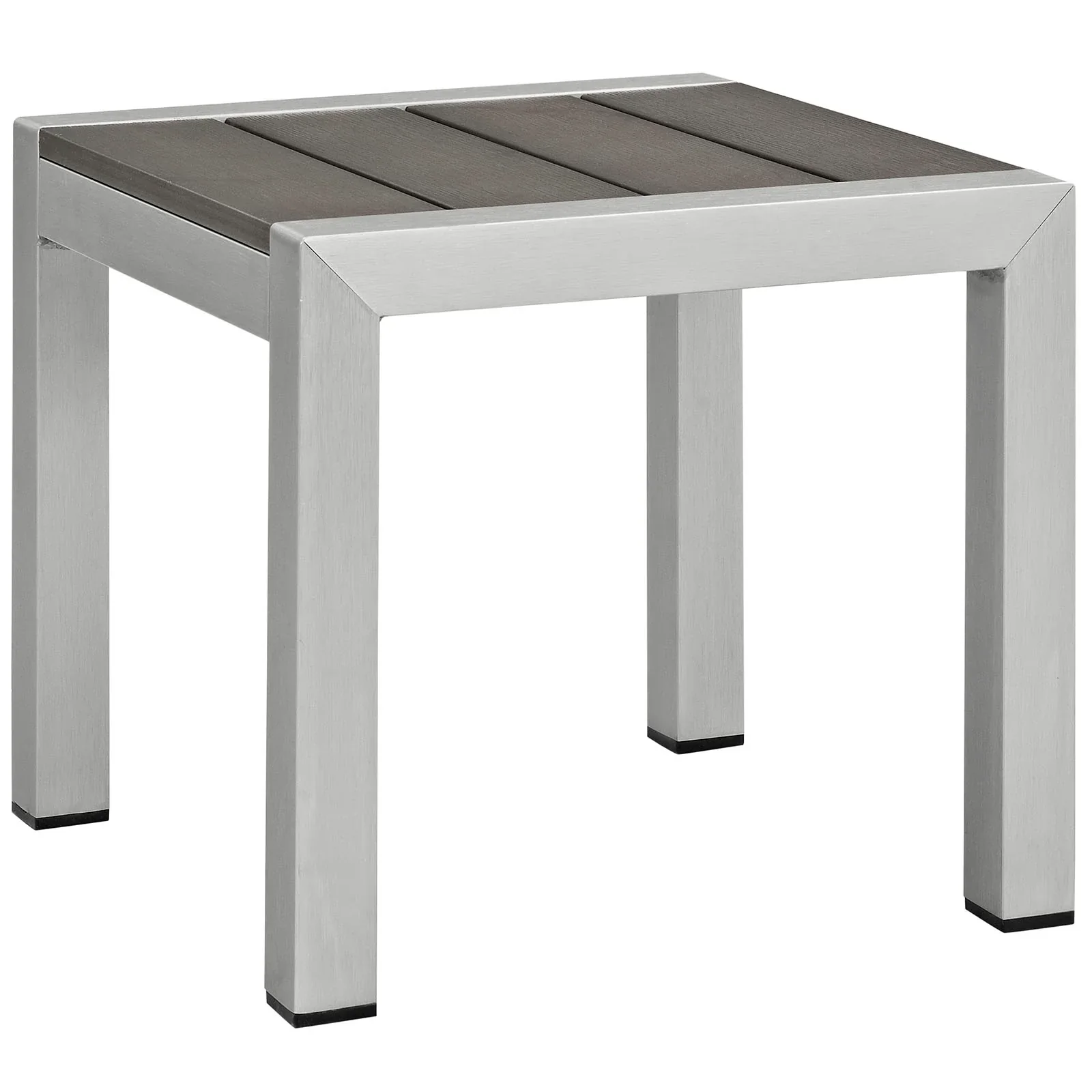 Shore 3 Piece Outdoor Patio Aluminum Sectional Sofa Set - Image 22