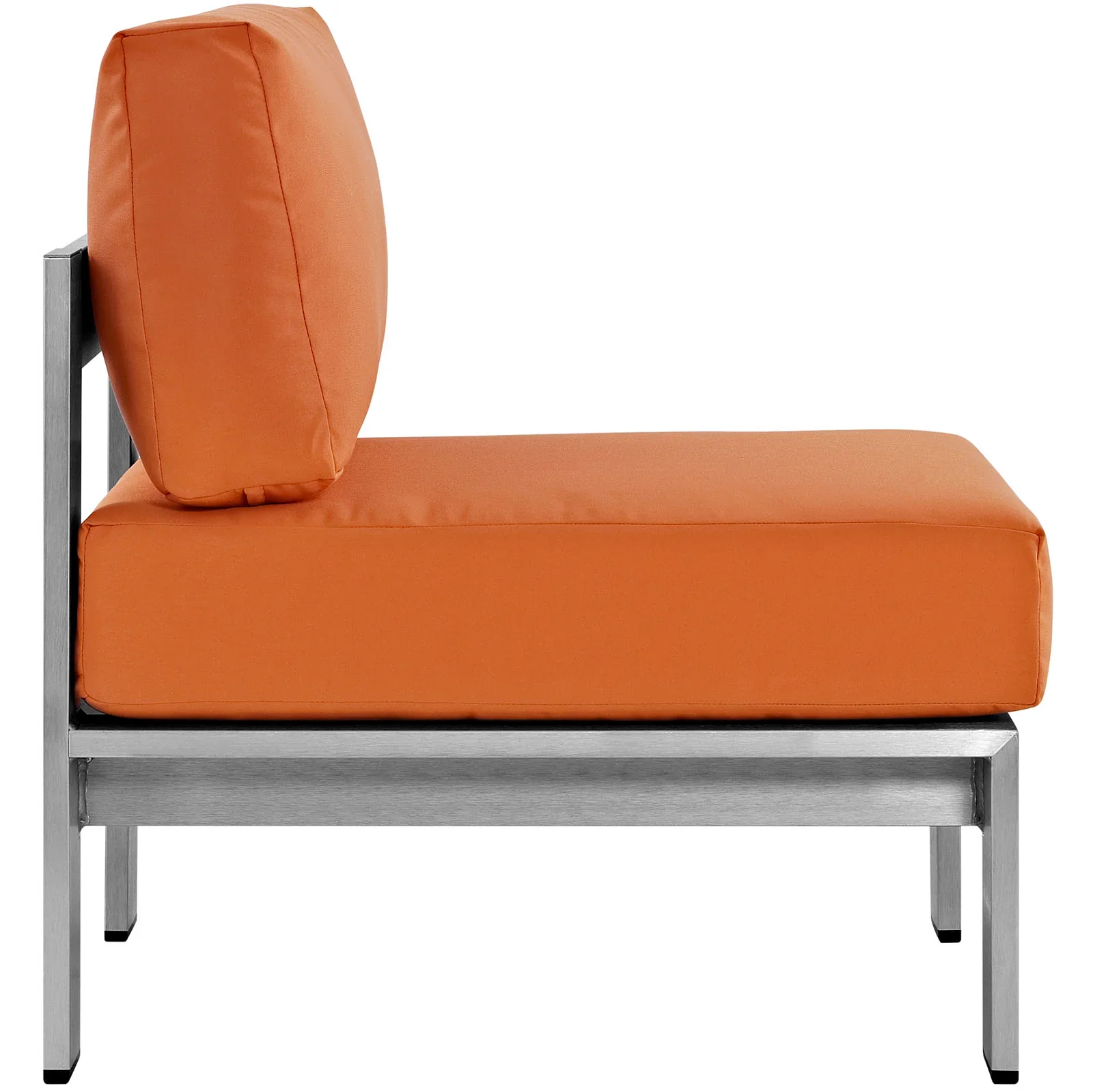 Shore 3 Piece Outdoor Patio Aluminum Sectional Sofa Set - Image 23