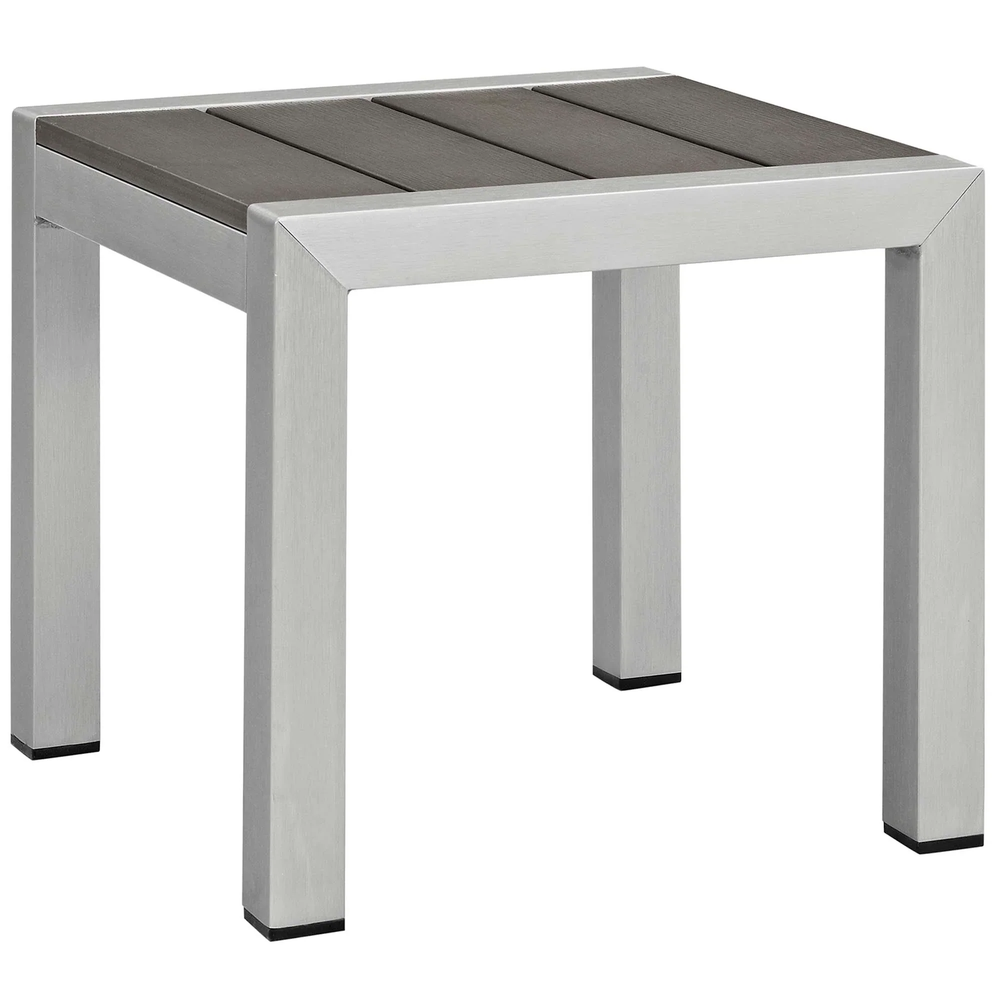 Shore 3 Piece Sunbrella® Fabric Outdoor Patio Aluminum Set - Image 19