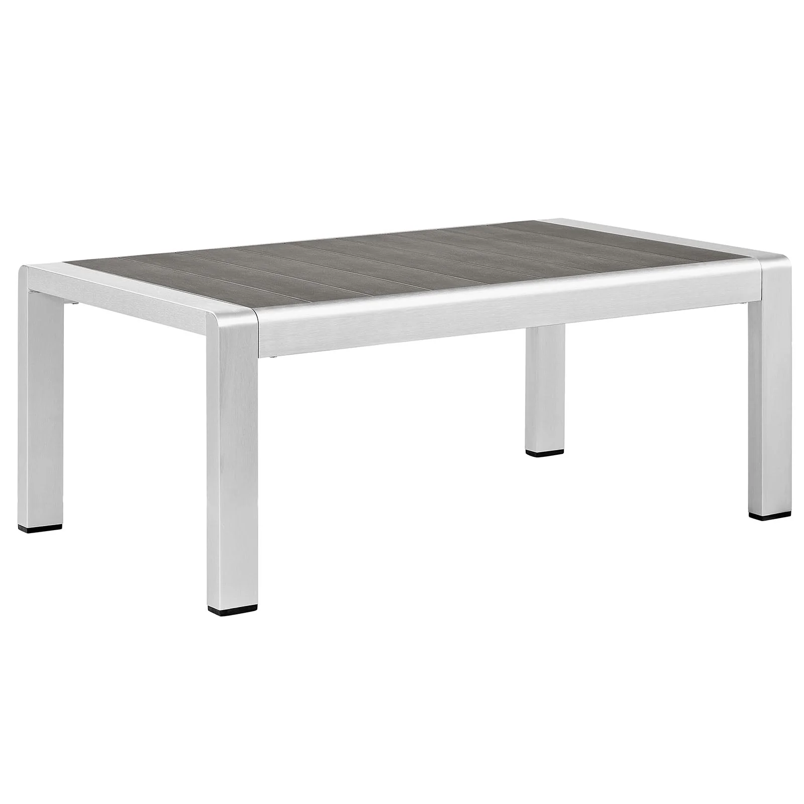 Shore 4 Piece Outdoor Aluminum Sectional Sofa Set - Image 18