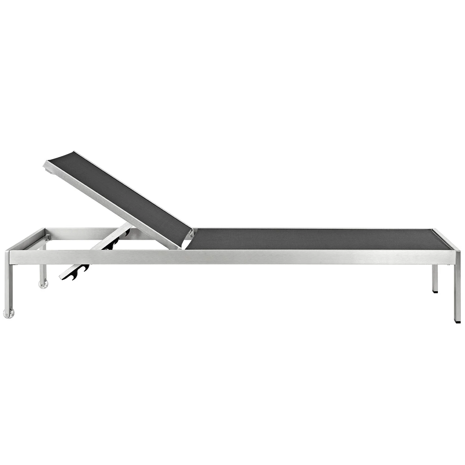 Shore Outdoor Patio Aluminum Chaise Set of 4 - Image 4