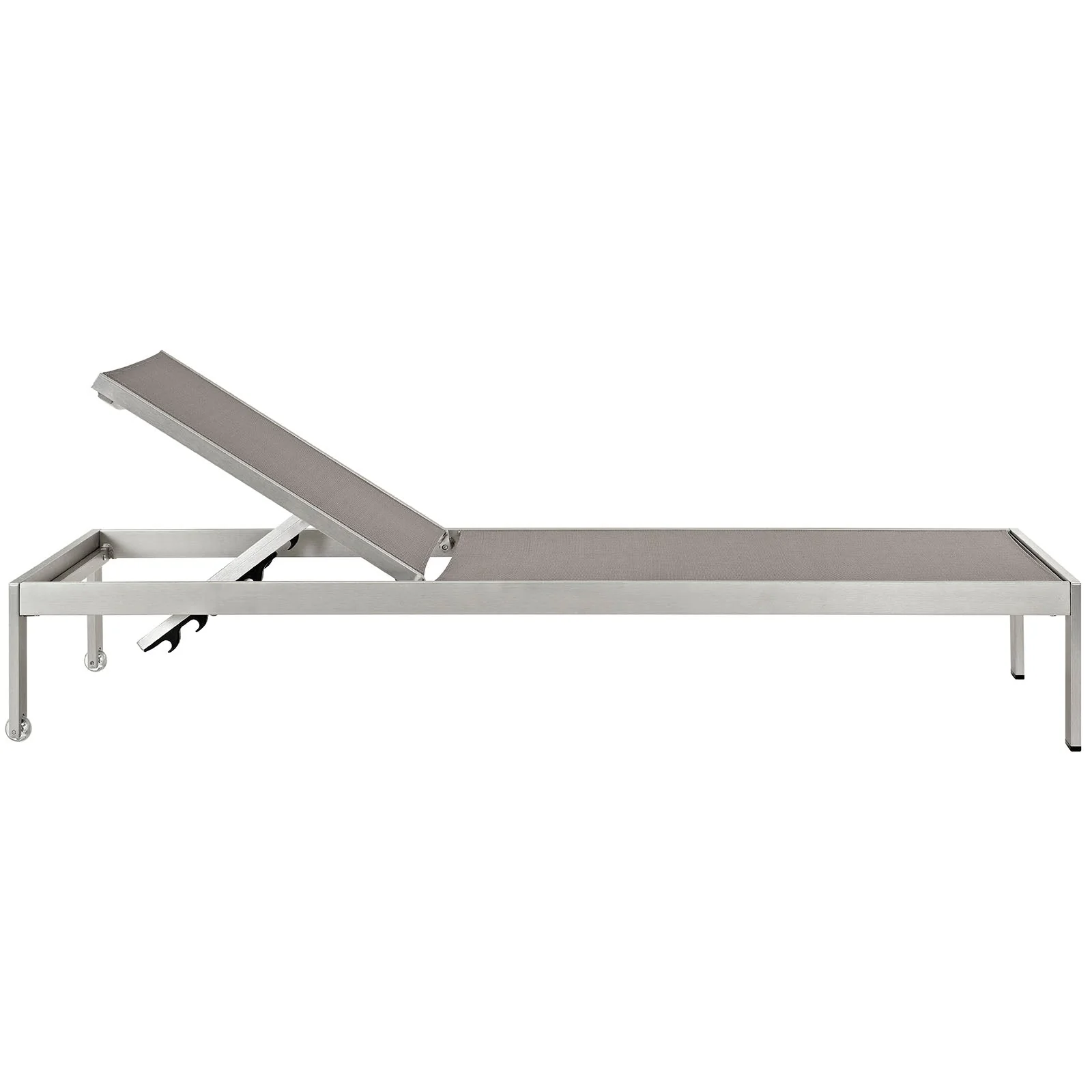 Shore Outdoor Patio Aluminum Chaise Set of 4 - Image 9