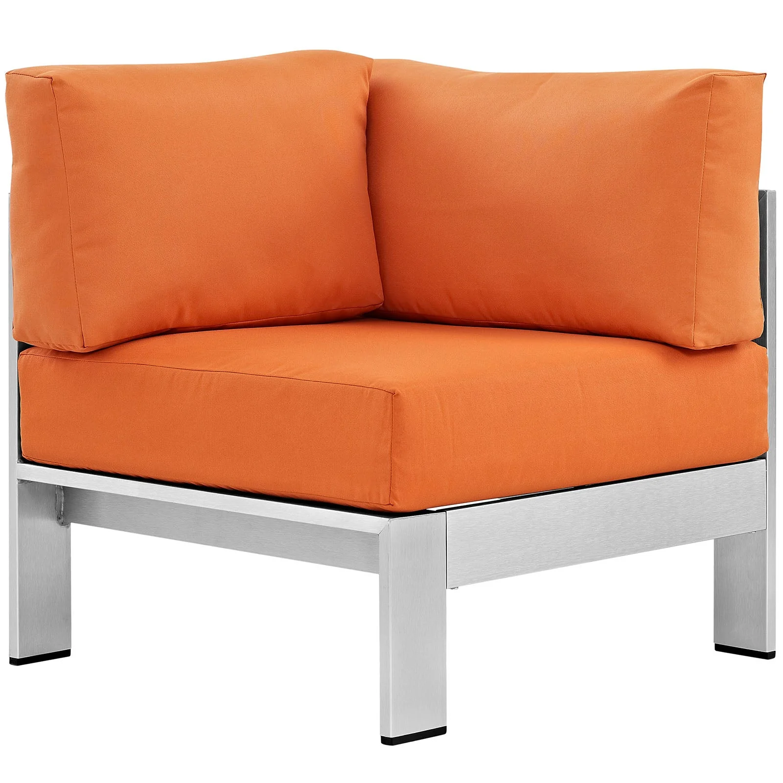 Shore Outdoor Patio Aluminum Corner Sofa - Image 15