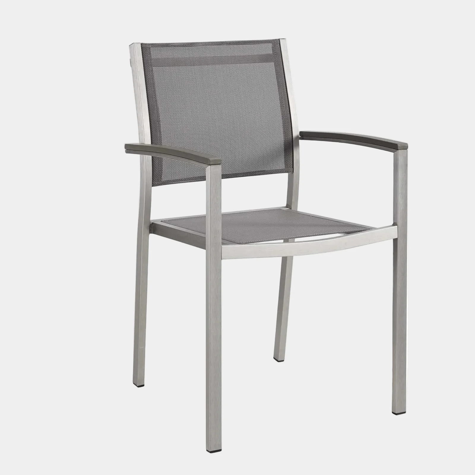 Shore Outdoor Patio Aluminum Dining Chair - Image 5