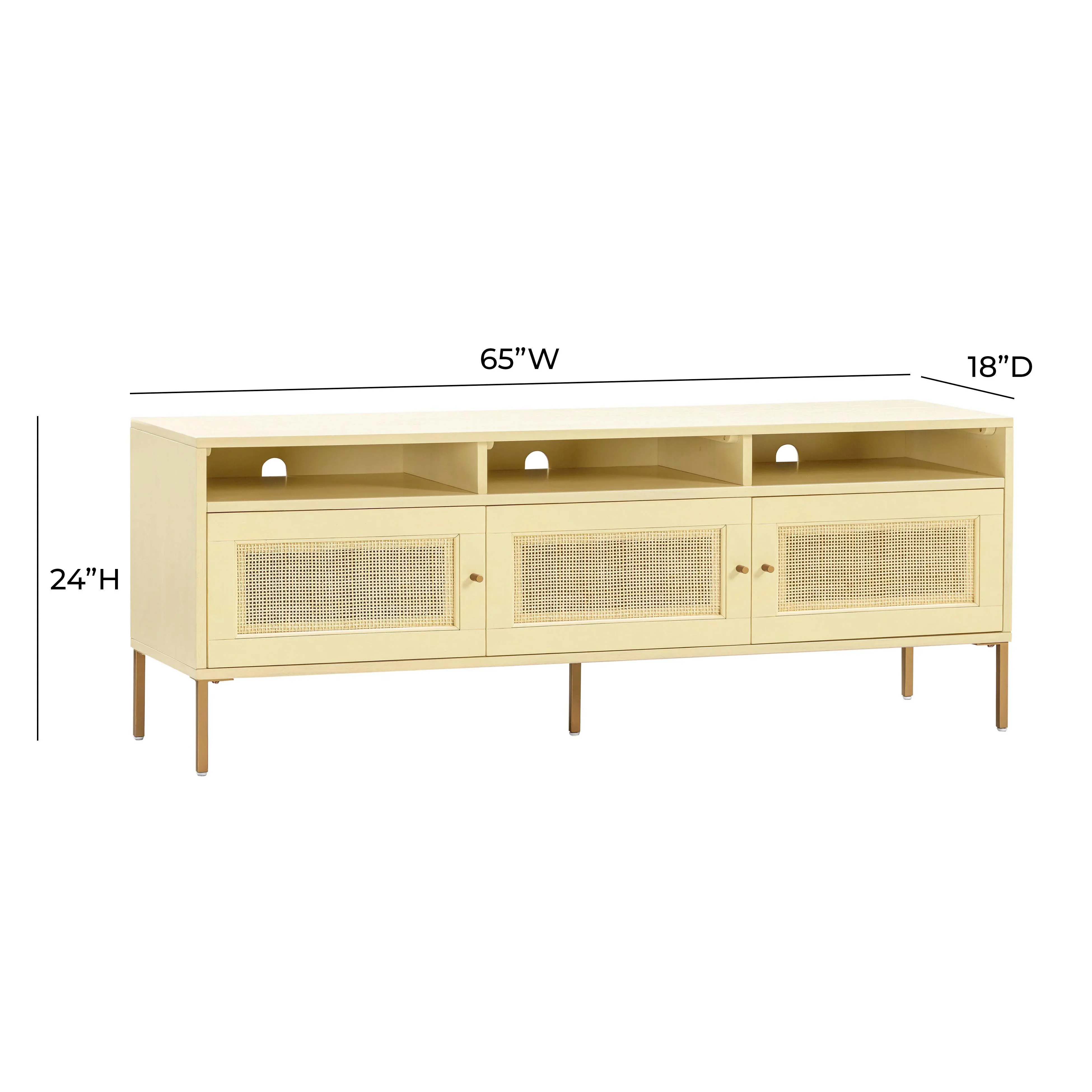 Sierra 65" Cane Media Console - Image 17