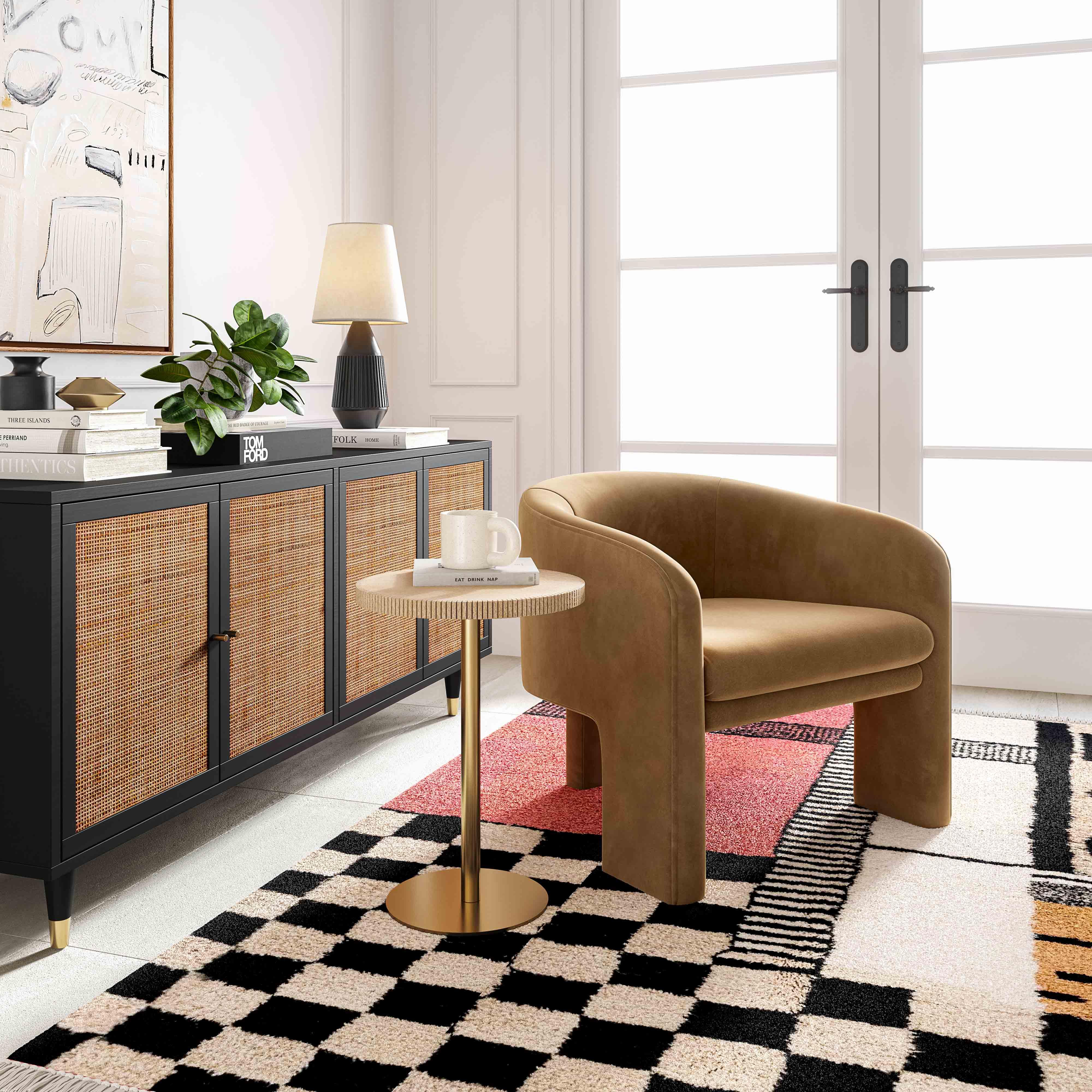 Sierra 72" Cane Sideboard - Image 2