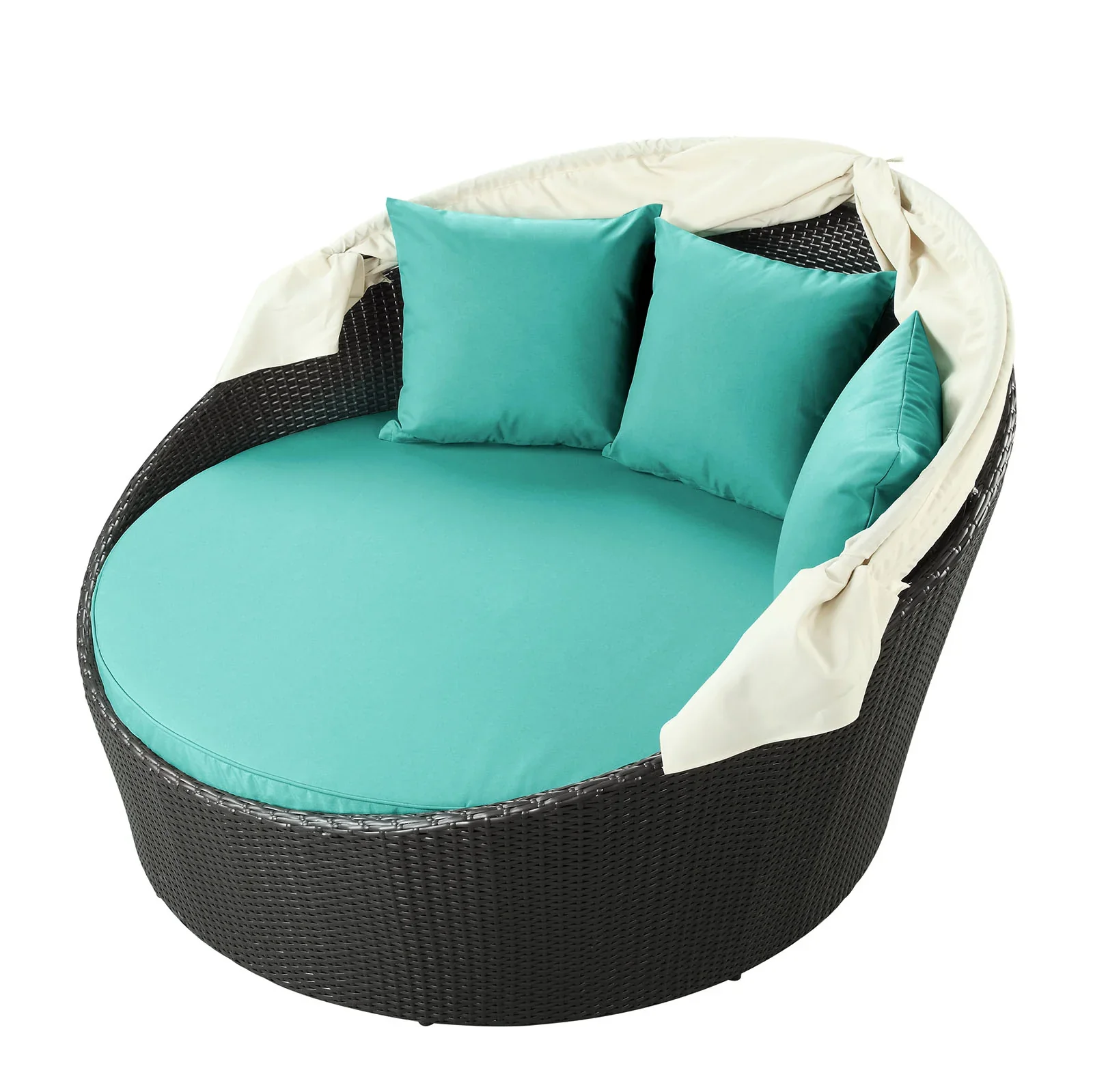 Siesta Canopy Outdoor Patio Daybed - Image 10