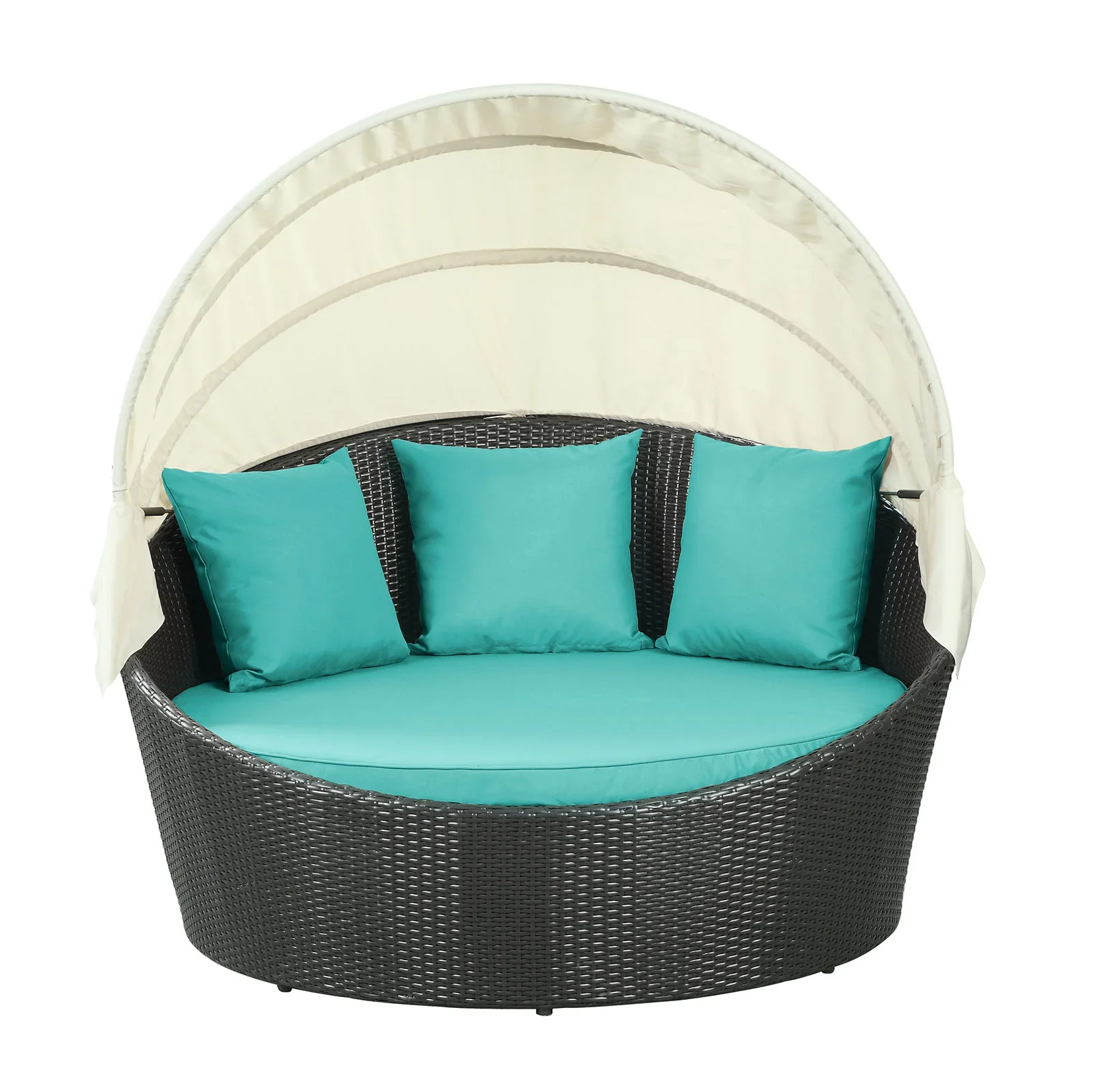 Siesta Canopy Outdoor Patio Daybed - Image 12