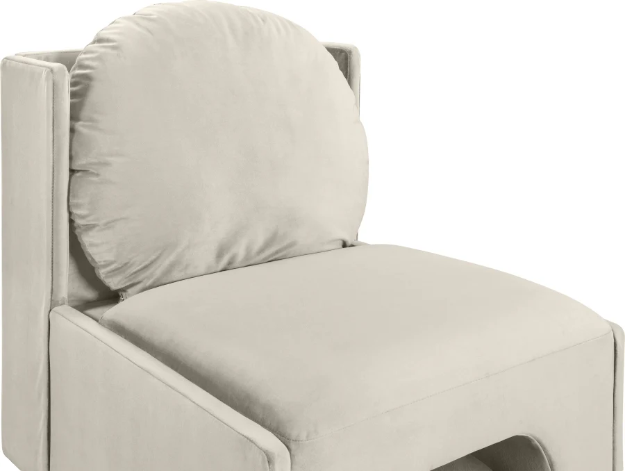 Sigma Velvet Upholstered Accent Chair - Image 16