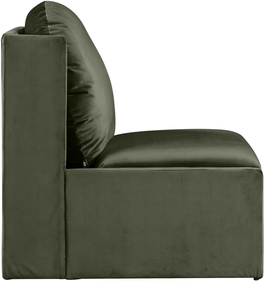 Sigma Velvet Upholstered Accent Chair - Image 31