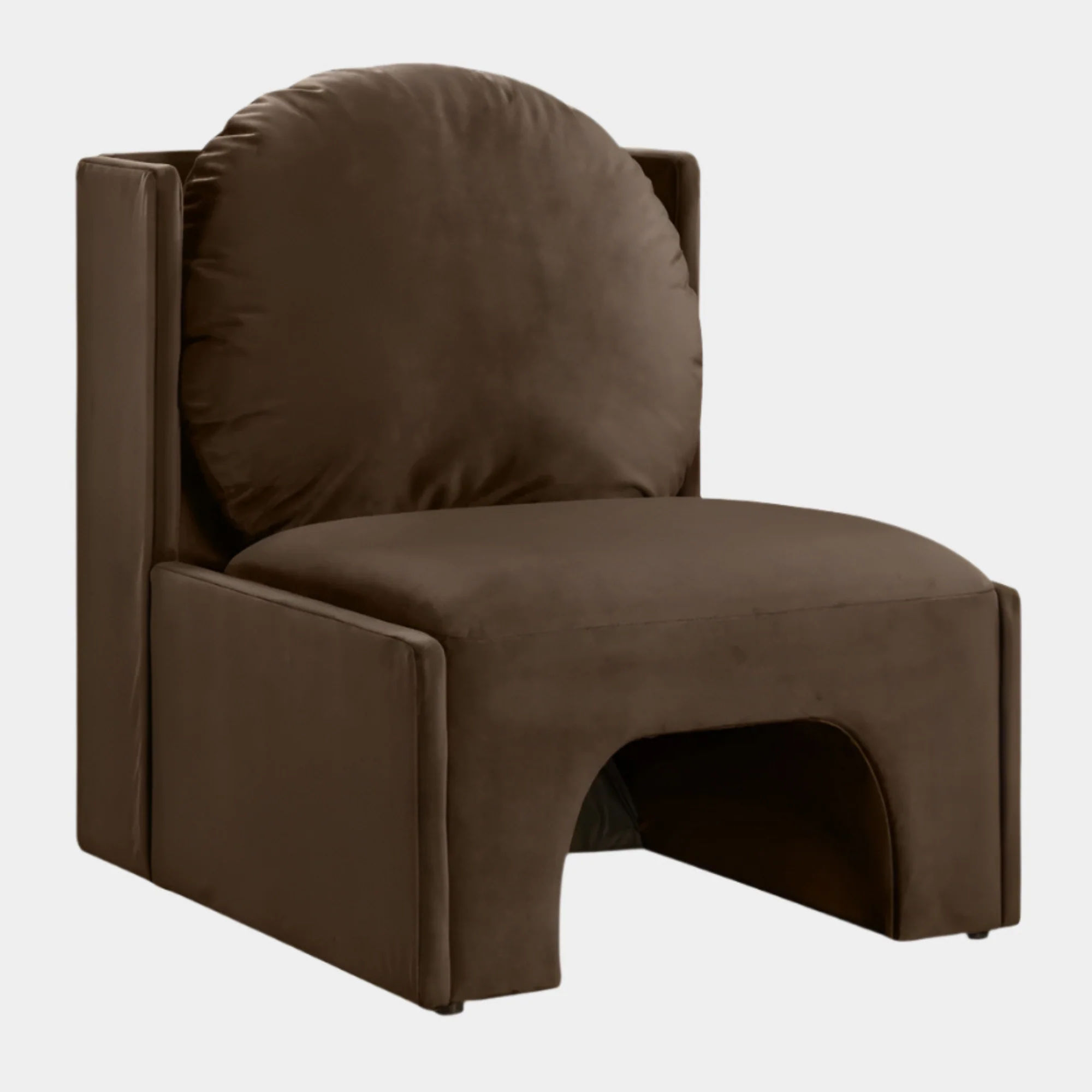 Sigma Velvet Upholstered Accent Chair - Image 46