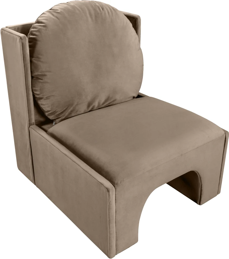 Sigma Velvet Upholstered Accent Chair - Image 60