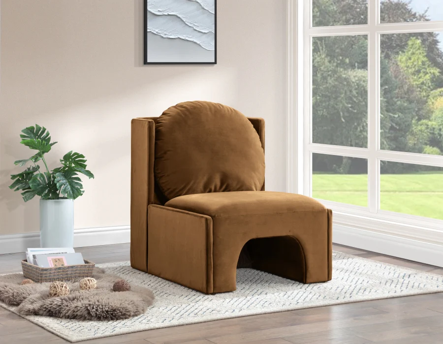 Sigma Velvet Upholstered Accent Chair - Image 83