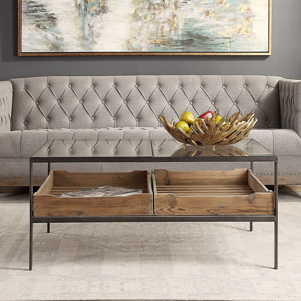 Silas Coffee Table, 2 Cartons - Image 2