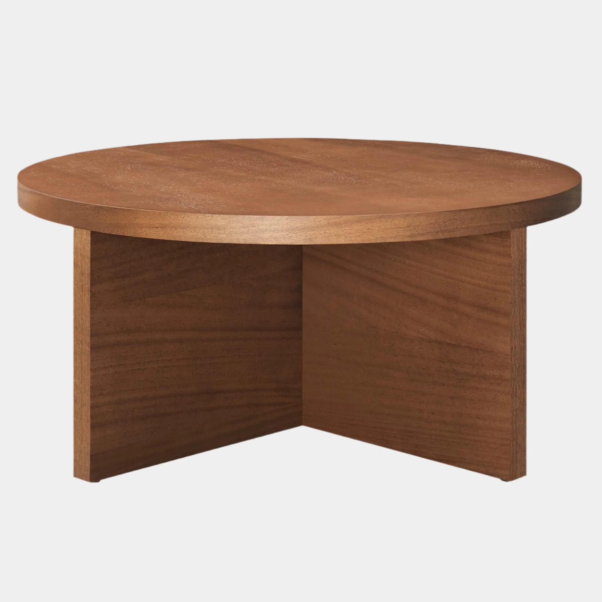 Silas Round Wood Coffee Table - Image 9