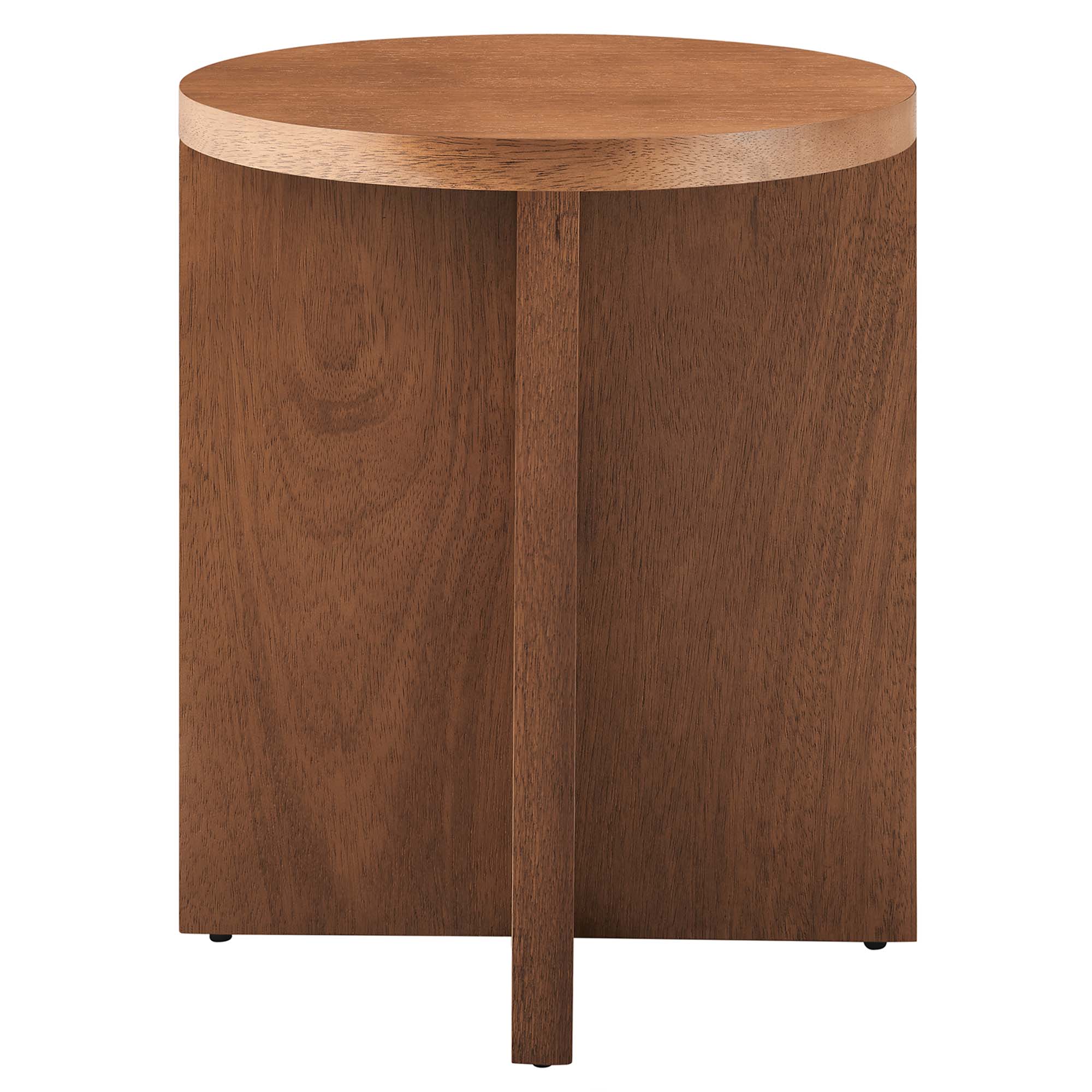 Silas Round Wood Side Table - Image 20