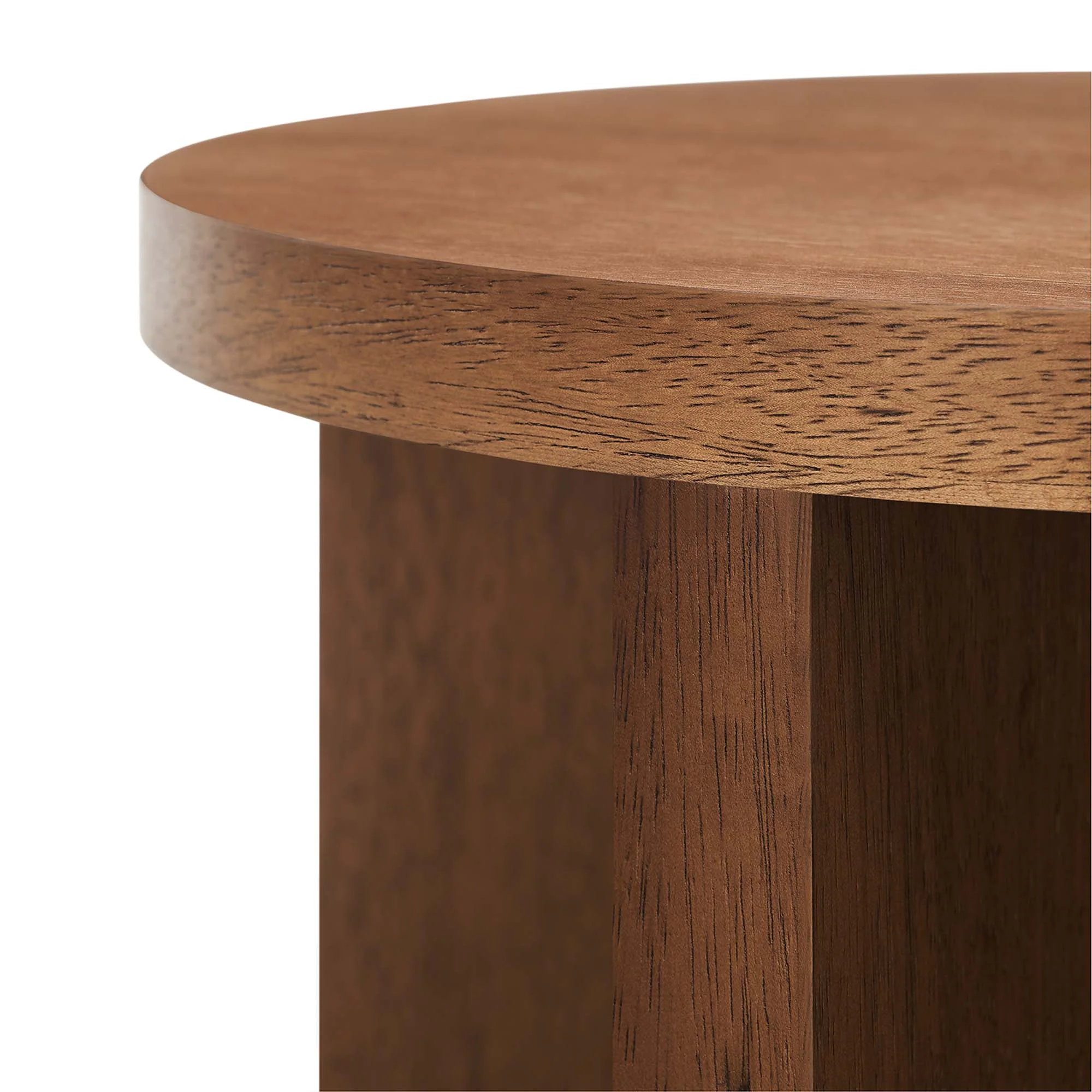 Silas Round Wood Side Table - Image 22
