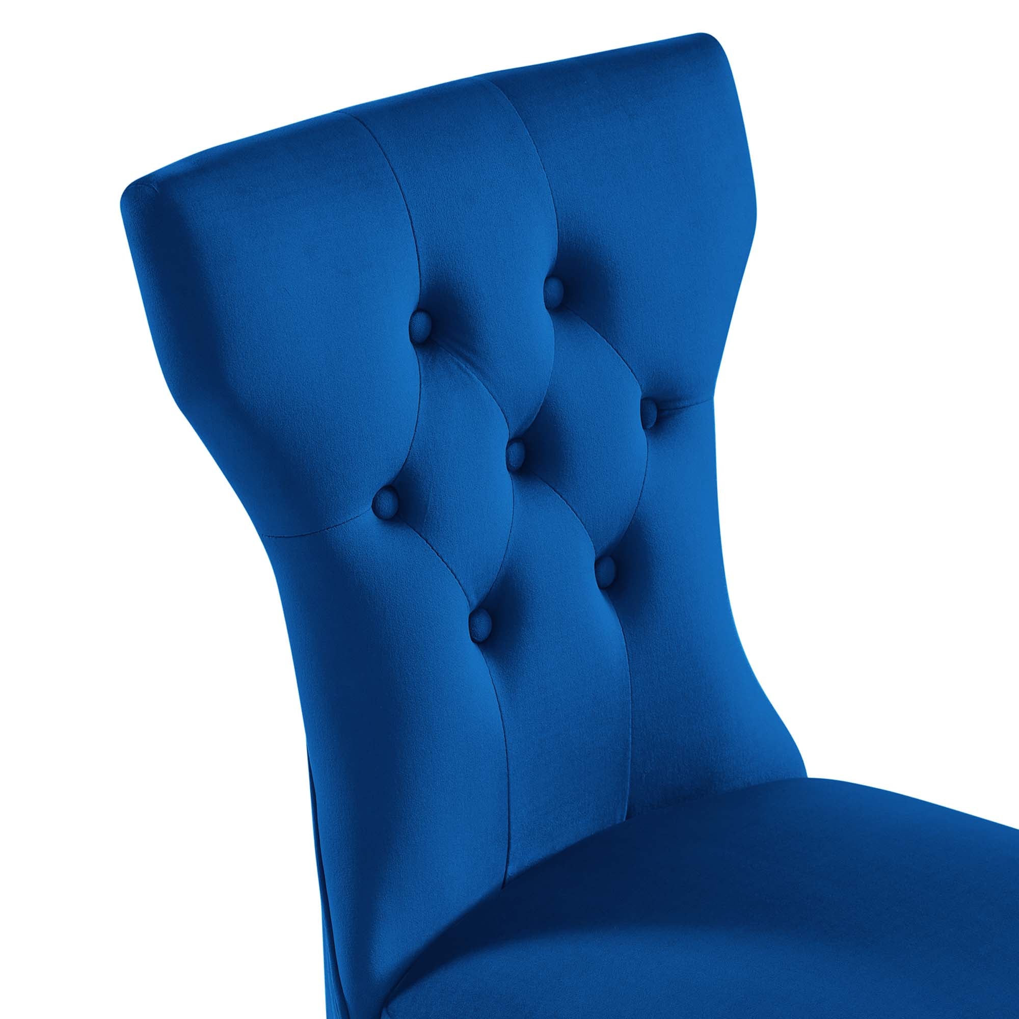Silhouette Performance Velvet Dining Chairs Set of 2 - Image 16