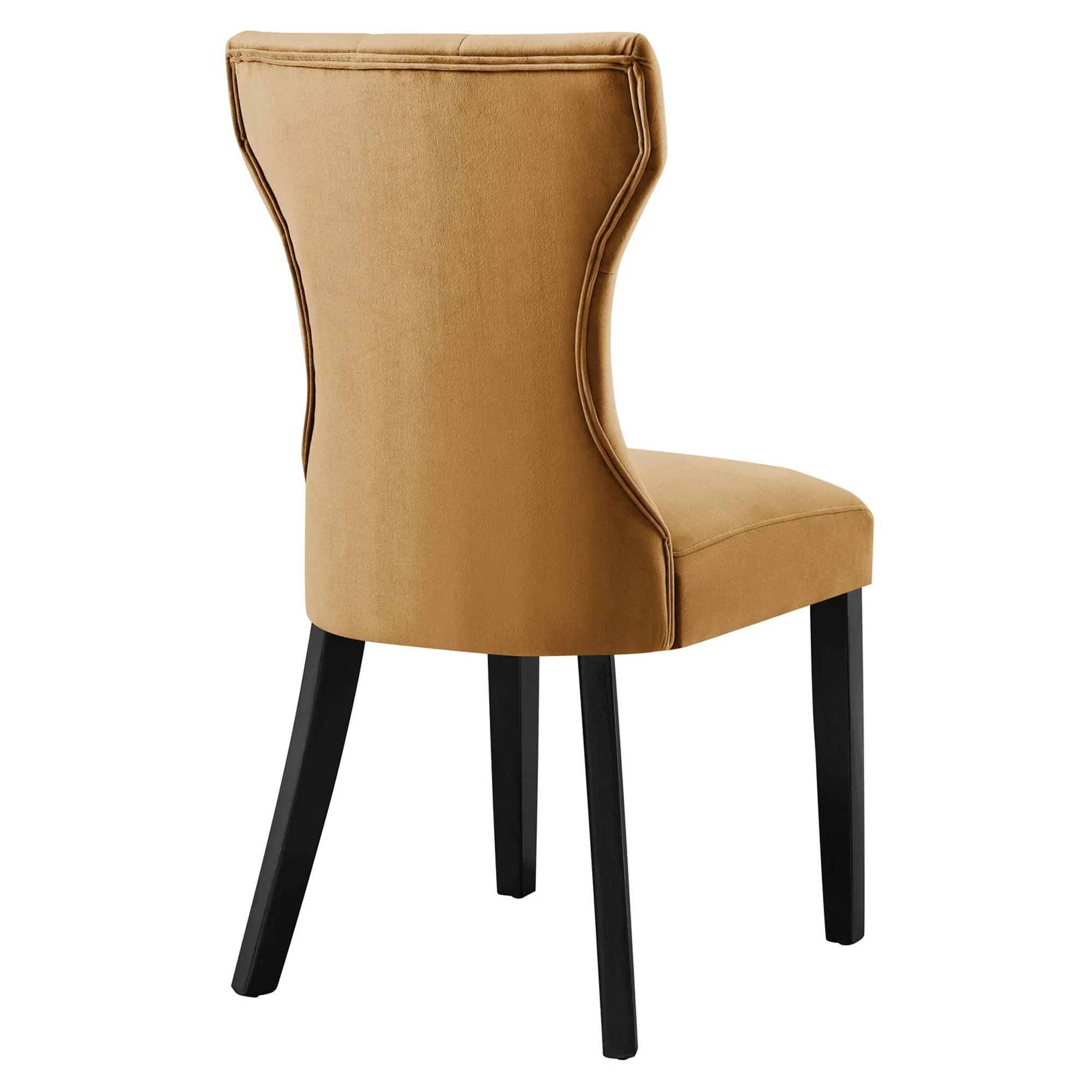 Silhouette Performance Velvet Dining Chairs Set of 2 - Image 6