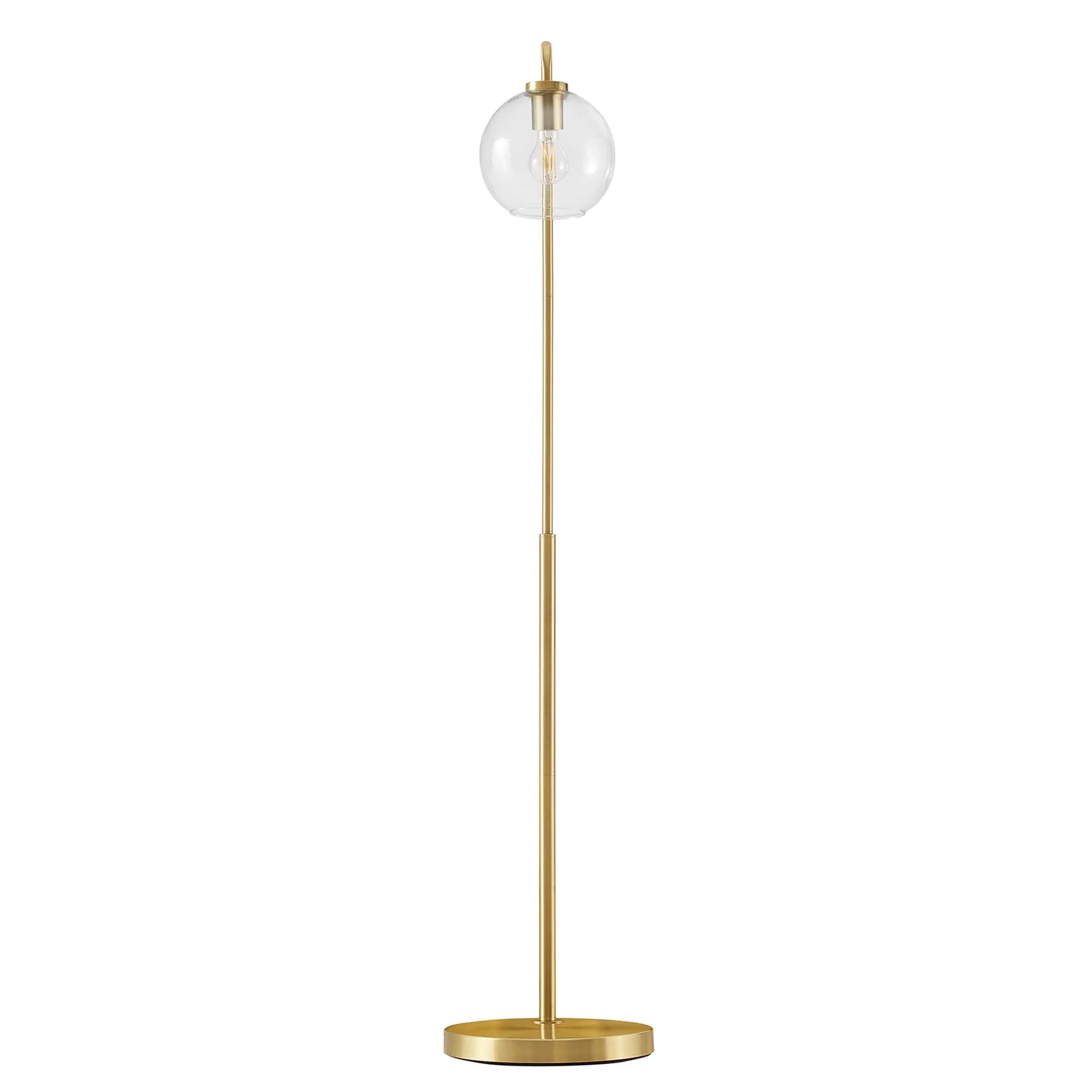 Silo Glass Globe Glass and Metal Floor Lamp - Image 13