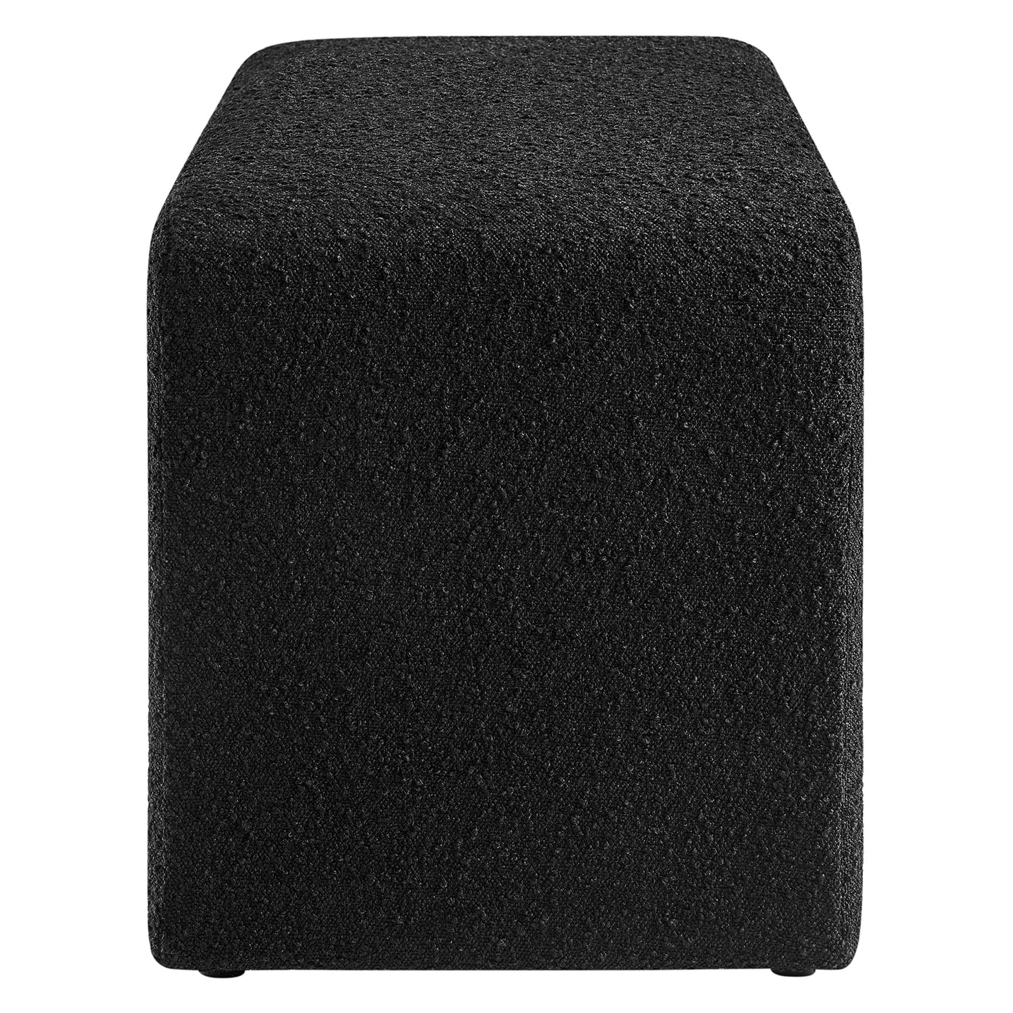 Simba Boucle Fabric Waterfall Long Bench - Image 13