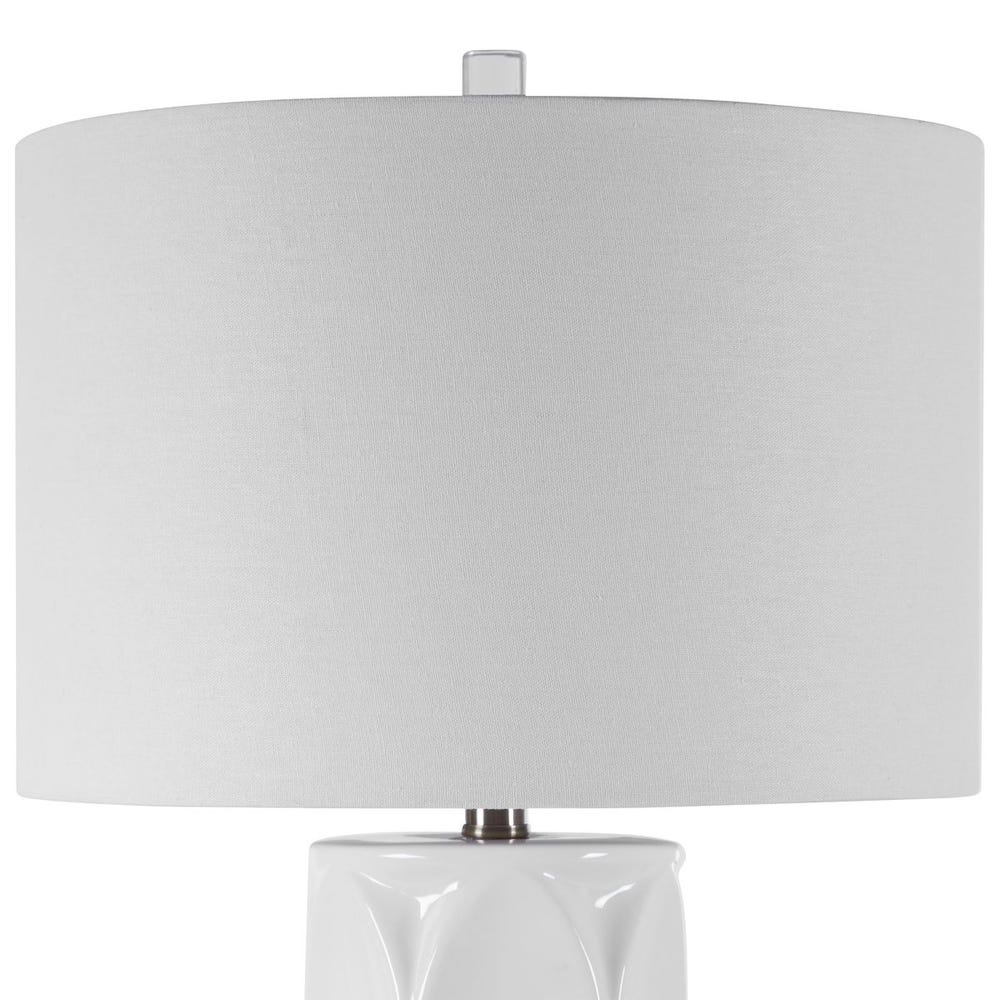 Sinclair Table Lamp, White - Image 3
