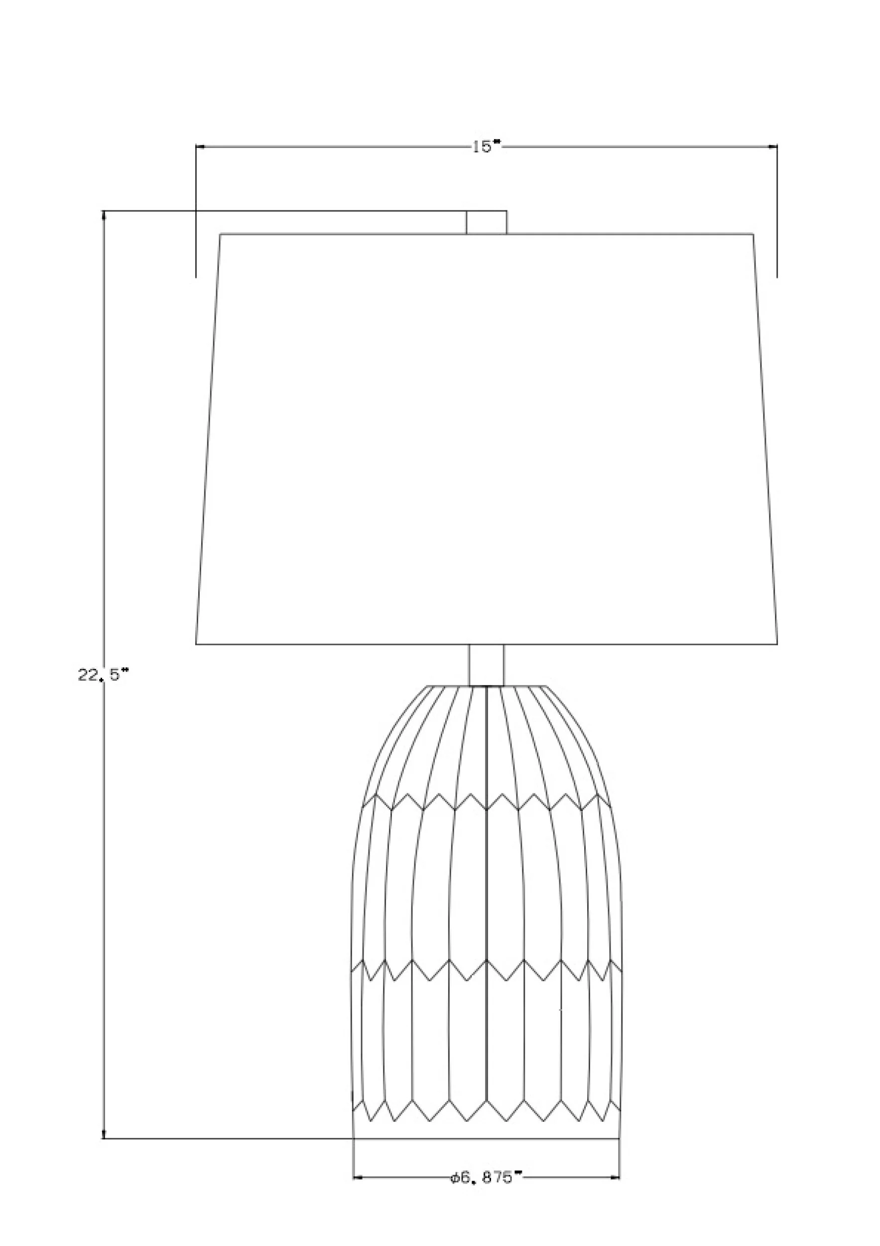 Sines Accent Table Lamp - Image 7