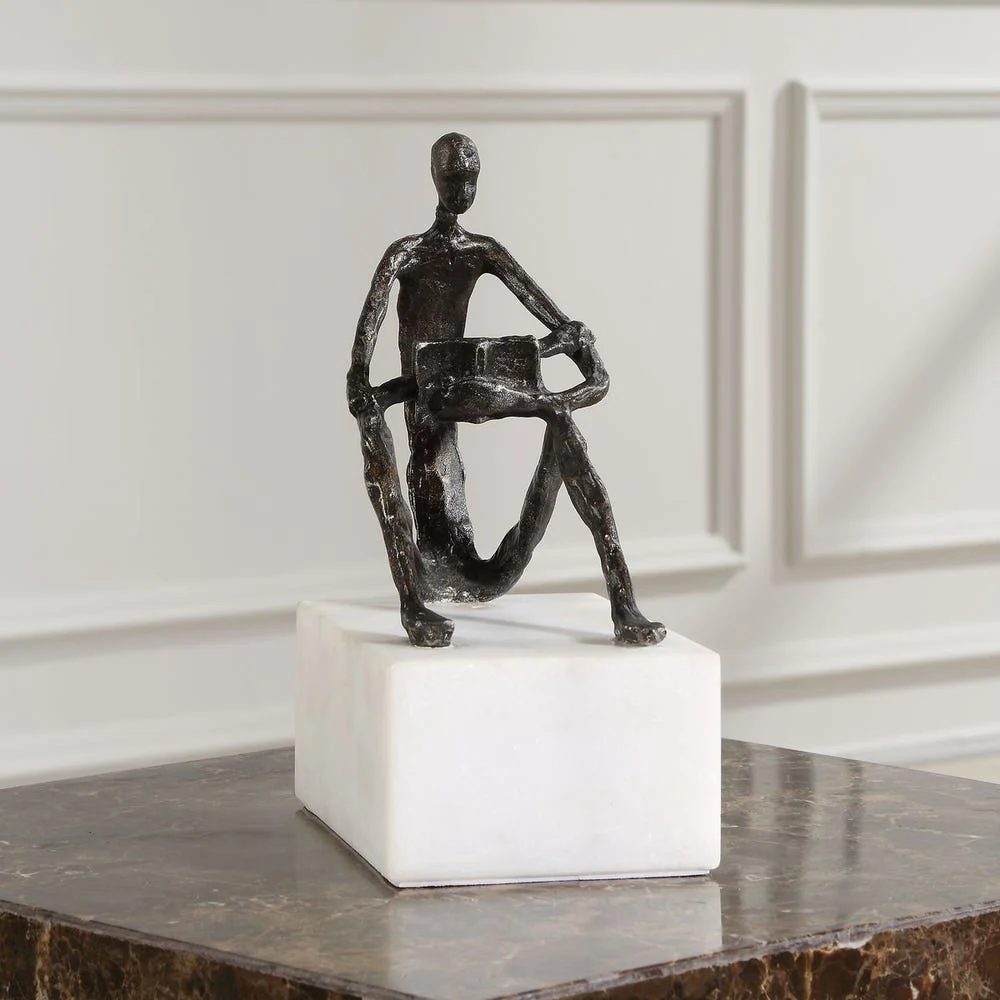 Sit Back, Relax and Read, Sculpture - Image 3