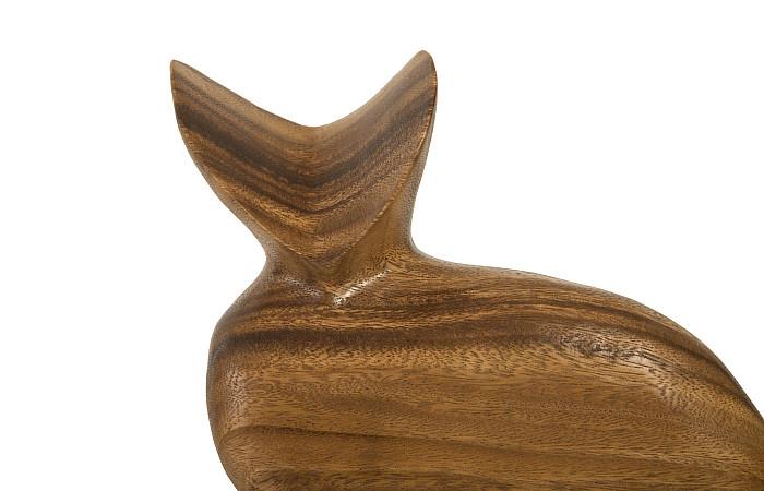 Sitting Cat Sculpture, Natural - Image 3