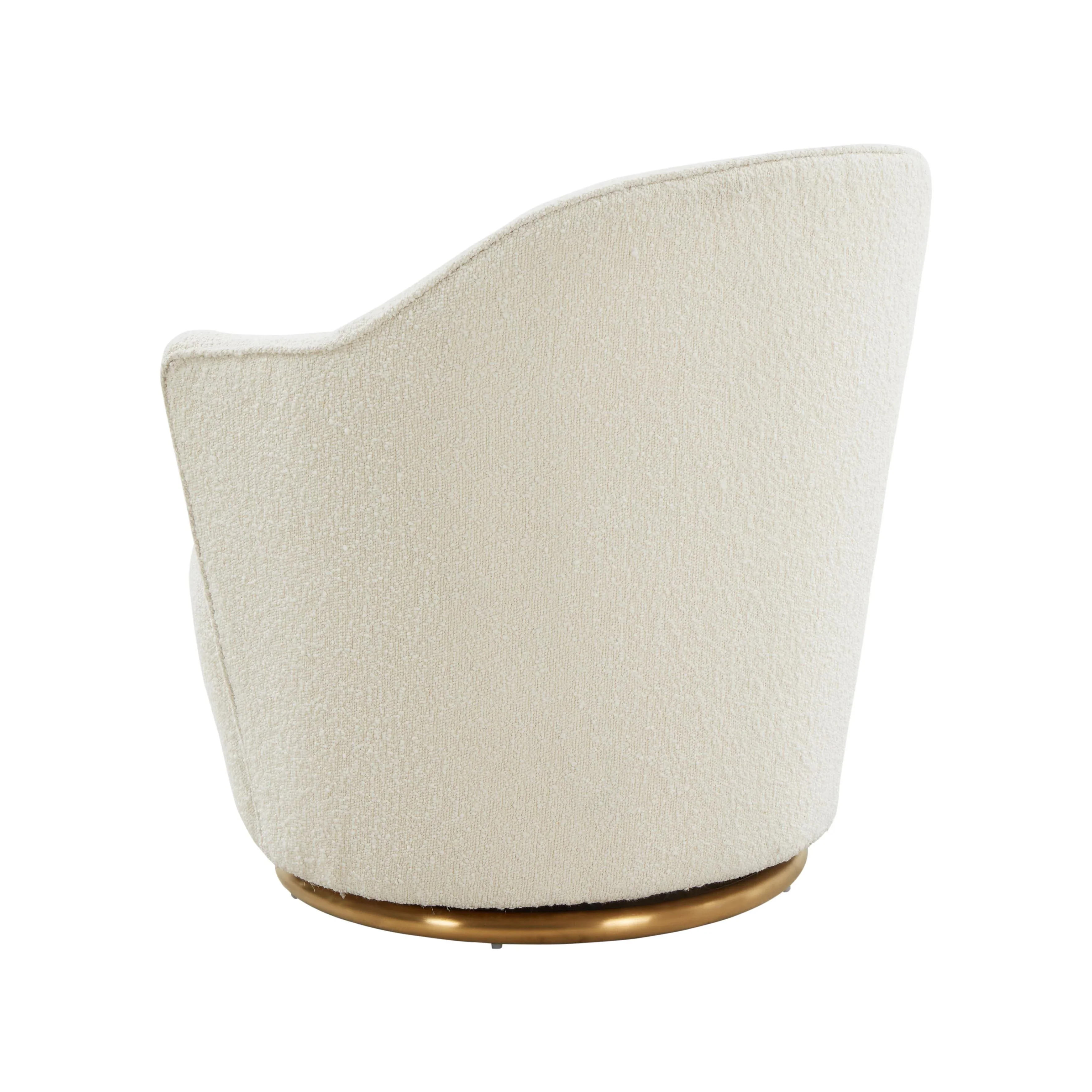 Skyla Performance Boucle Swivel Accent Chair - Image 4