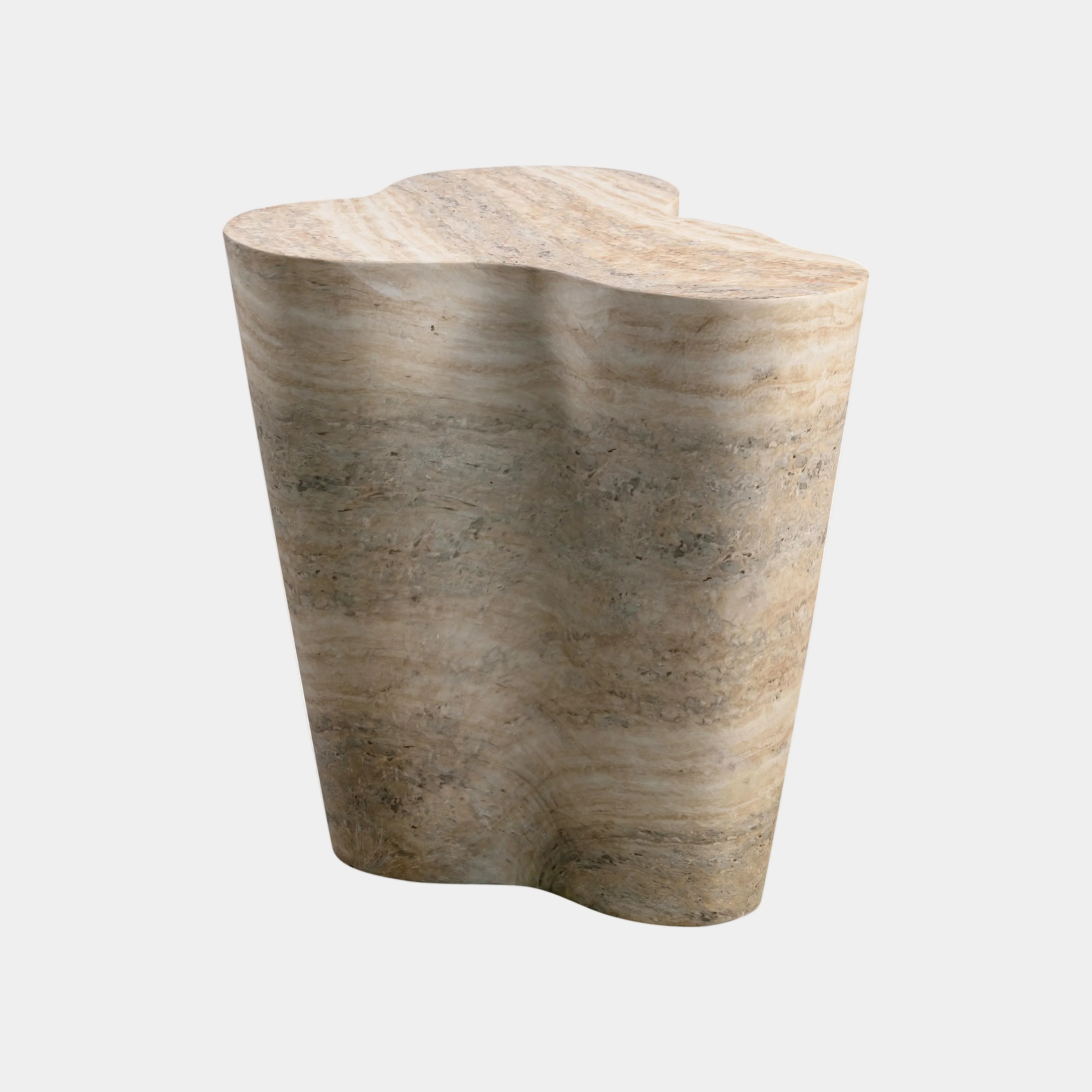 Slab Concrete Indoor/Outdoor Side Table (18"-22") - Image 26