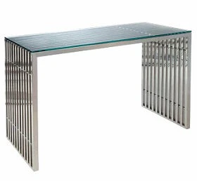 Slate Console Table w/ Glass - Image 2