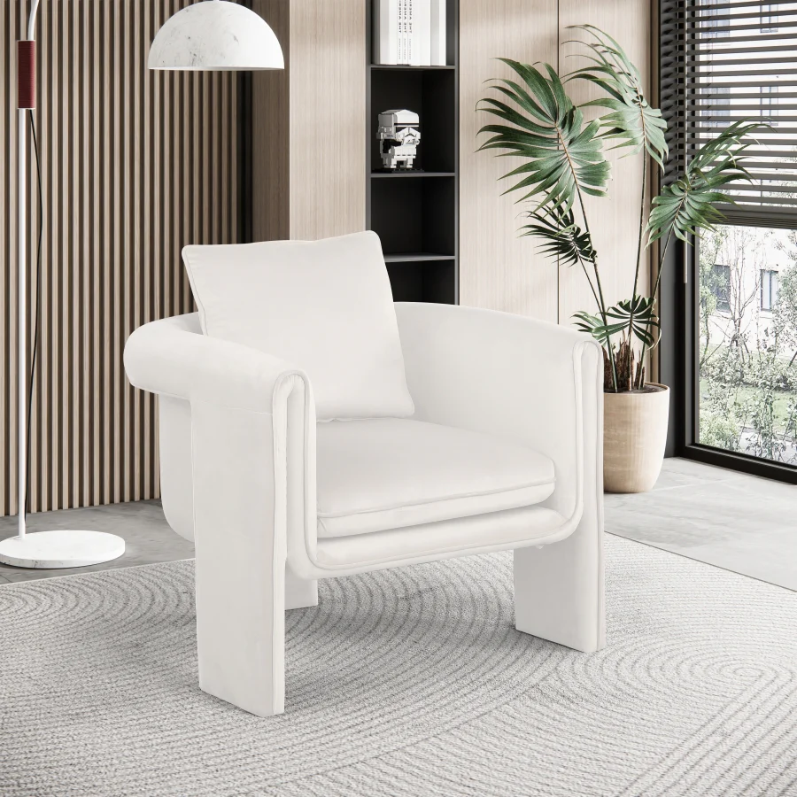 Sloan Velvet Upholstered Accent Chair - Image 11