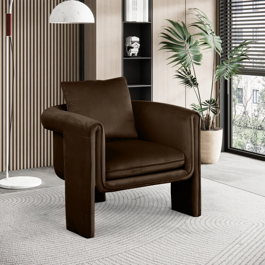 Sloan Velvet Upholstered Accent Chair - Image 20