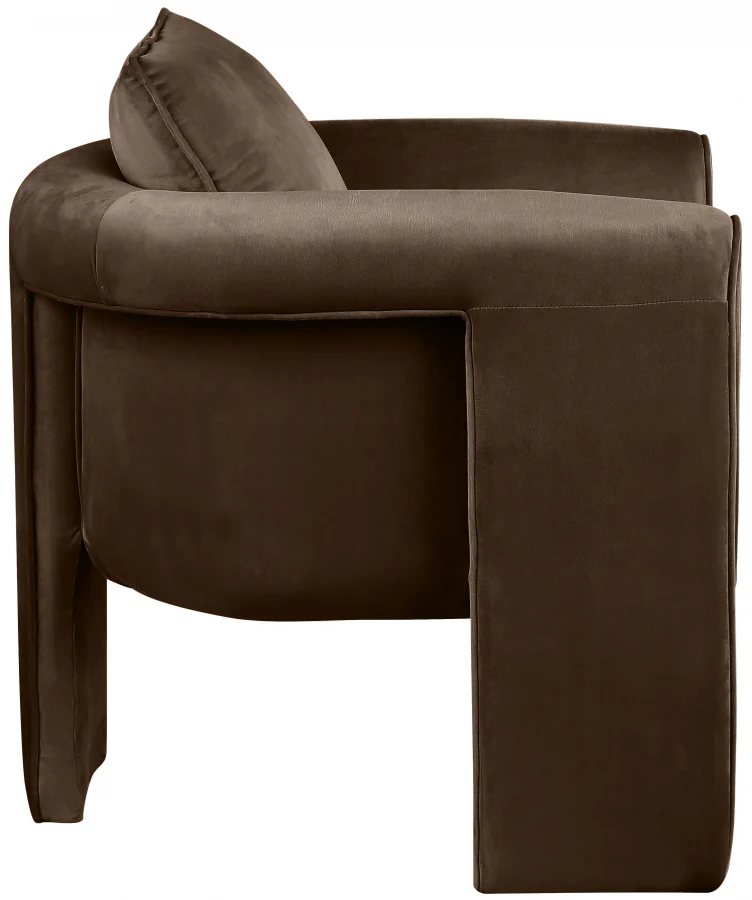 Sloan Velvet Upholstered Accent Chair - Image 23