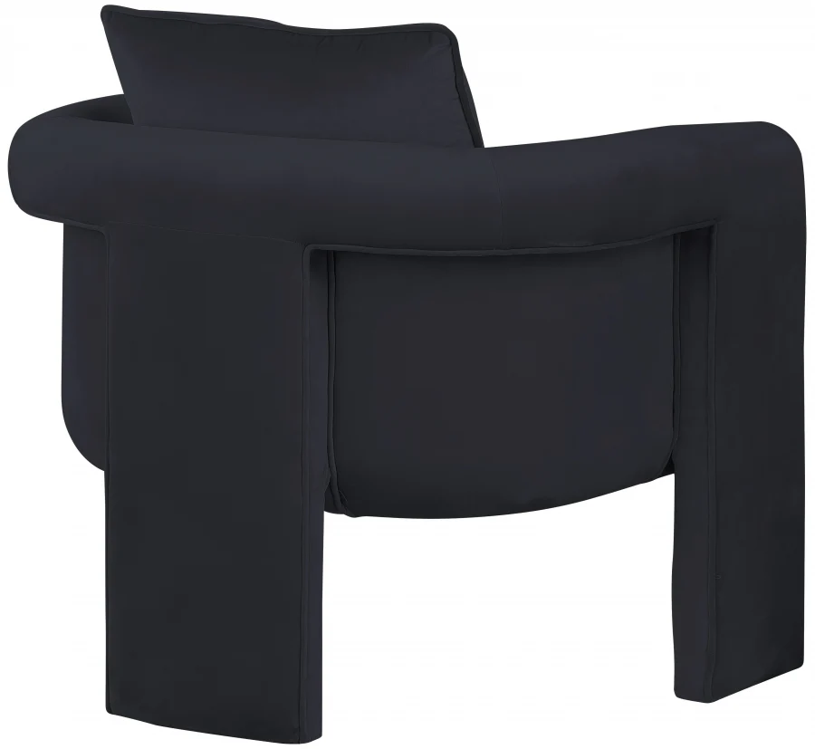 Sloan Velvet Upholstered Accent Chair - Image 6