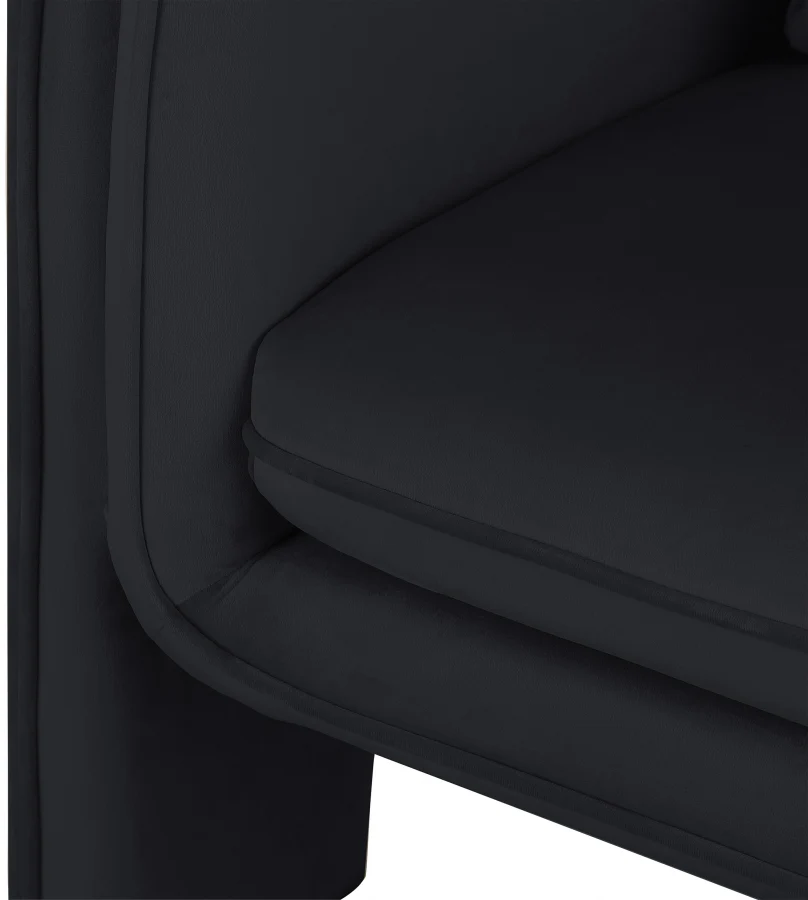 Sloan Velvet Upholstered Accent Chair - Image 7