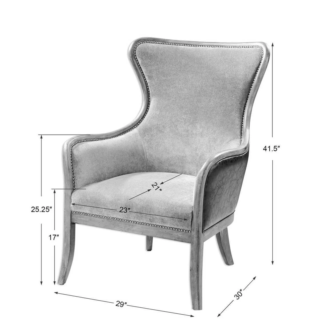 Snowden Wing Chair - Image 13